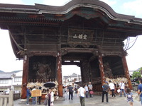 善光寺 山門'16