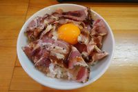 手作りペッパーポーク丼　とんこつラーメン 博多屋台　200321