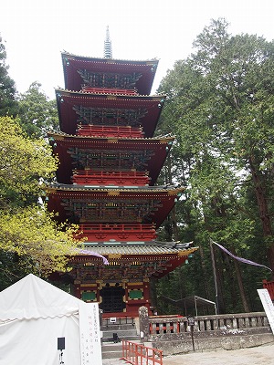 2013年春の旅　世界遺産　日光の社寺。