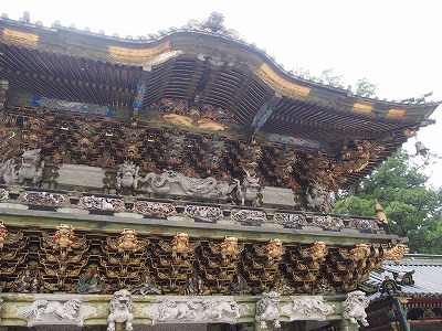 2013年春の旅　世界遺産　日光の社寺。