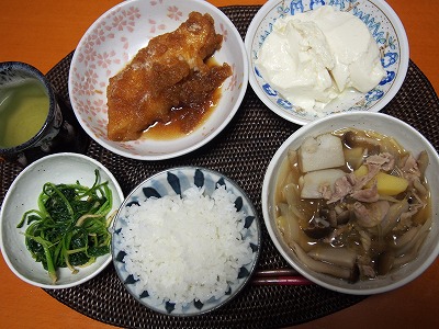 西沢屋とうふ店と、ナスの麹辛子漬け♪