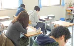 後期試験の様子