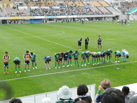 松本山雅ＶＳ横浜ＦＣは負け。でもこれでイーブン！
