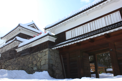 記録的大雪 雪の上田城！