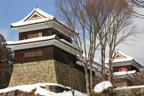 記録的大雪 雪の上田城！