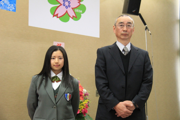 【地域】上田市出身 今井胡桃選手、岩渕香里選手 壮行会 ひらかれる