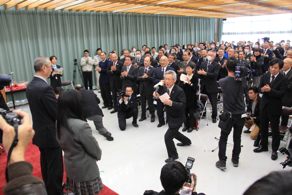 【地域】上田市出身 今井胡桃選手、岩渕香里選手 壮行会 ひらかれる