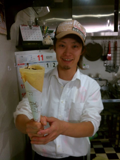 今月の店長一押しクレープはコレ！