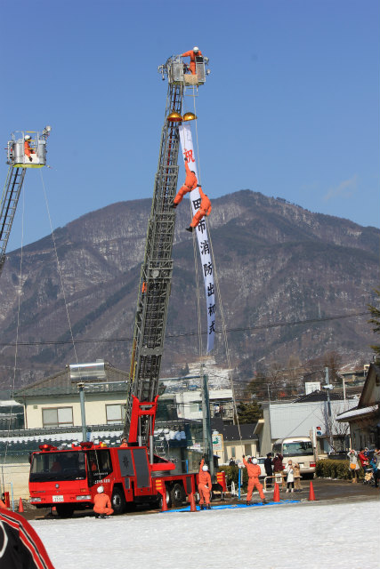 平成25年上田市消防出初式に参加してきました。