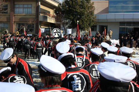 平成25年上田市消防出初式に参加してきました。