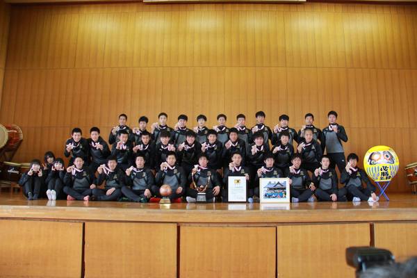 上田西高サッカー部　報告会
