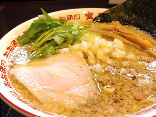 おおぼし　３月限定　背脂中華そば