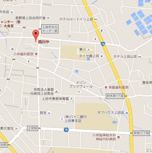 四川や　マップ