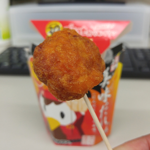 【レポ】美味だれ味のからあげクンを食べてみた！