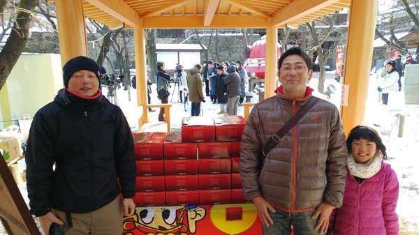【地域】真田神社にて「不落林檎」がプレゼント！開始30分で終了となる好評ぶり