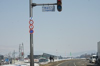 飯山道の駅からスキー場