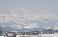 飯山道の駅からスキー場