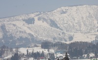 飯山道の駅からスキー場