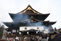 賀正　善光寺へ初詣