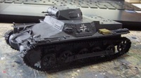 タミヤ　ドイツ陸軍１号戦車B型バルバロッサ作戦時　模型キット51個目
