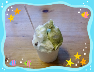 〝湯上りジェラート” in 湯っ蔵んど　