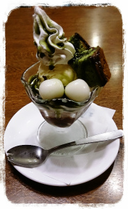 ティラミスパフェ✿抹茶白玉パフェ　究極の選択