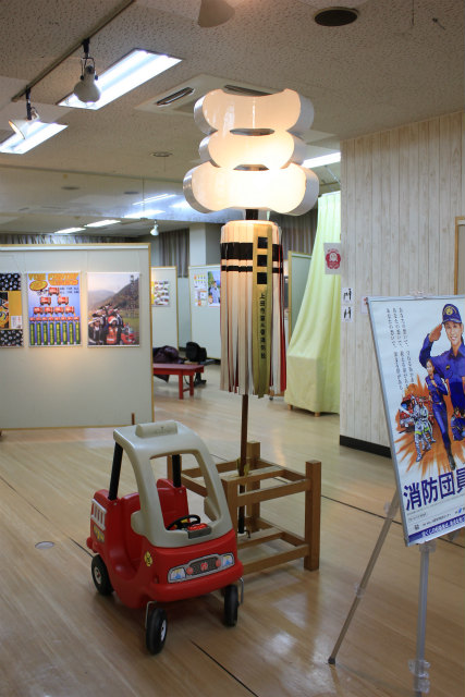 上田市消防団分団ポスター展はじまる。1月20日まで