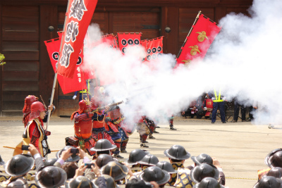 信州真田鉄砲隊！参上！