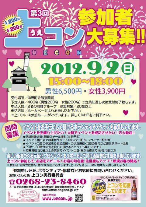 上コンとうえだNaviが共同企画！女性必見！