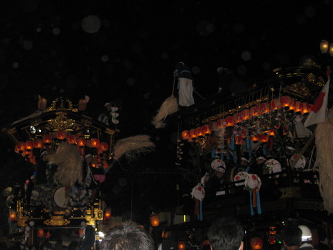 阿礼神社のお祭り（塩尻）