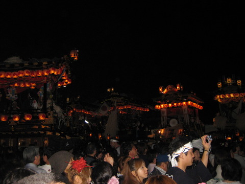 阿礼神社のお祭り（塩尻）