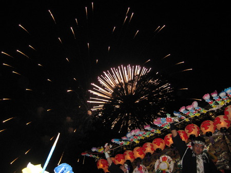 阿礼神社のお祭り（塩尻）