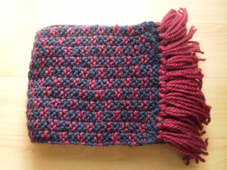 うつり季:手編みのマフラー