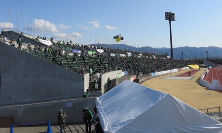 山梨の地から、One soul！(J2 第4節 ファジアーノ岡山戦)