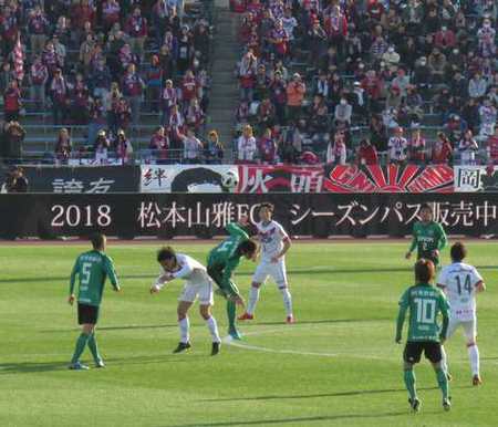 山梨の地から、One soul！(J2 第4節 ファジアーノ岡山戦)