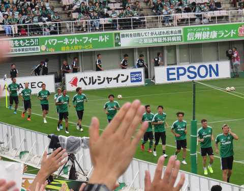 サンプロアルウィンで初の・・・(J1 第17節 ガンバ大阪戦)