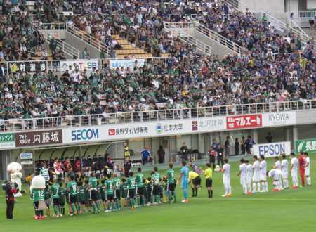 サンプロアルウィンで初の・・・(J1 第17節 ガンバ大阪戦)