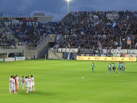 サンプロアルウィンで初の・・・(J1 第17節 ガンバ大阪戦)