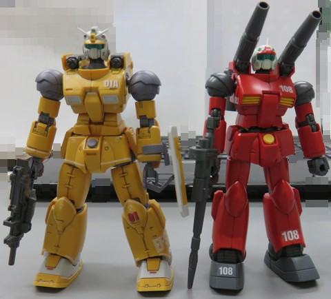 ガンプラHG(ハイグレード) ガンキャノン機動試験型/火力試験型