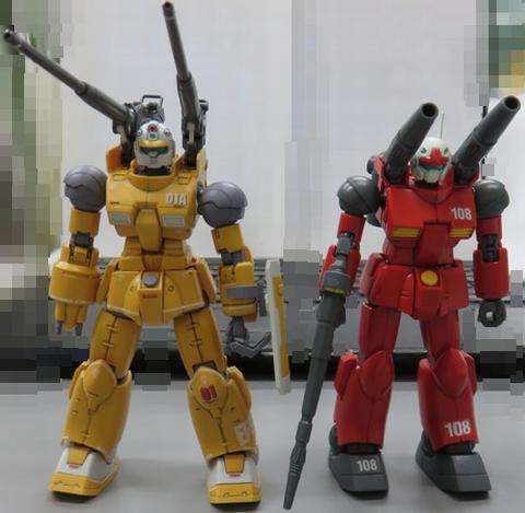 ガンプラHG(ハイグレード) ガンキャノン機動試験型/火力試験型