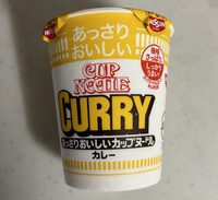 日清 あっさりおいしいカップヌードル カレー