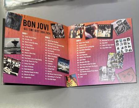 BON JOVI　ALL TIME BEST 1984-2024