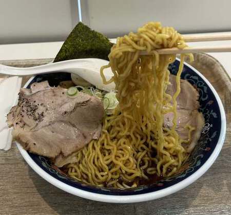 今年の初ラーメンは、凌駕IDEA イオンモール松本店♪７(松本市)