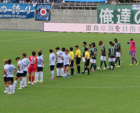 久し振りに、アルウィンで完勝！(J3 第17節 アスルクラロ沼津戦）