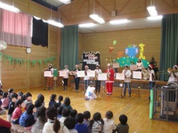 12/5（木）中野市 高丘保育園お誕生会・報告