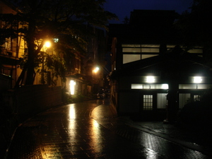 雨の大湯