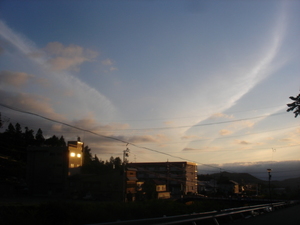 夕焼け空