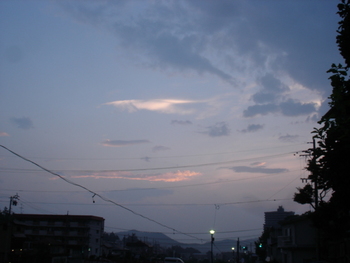 夕暮れ時