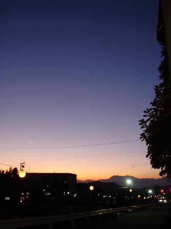 夕暮れどき