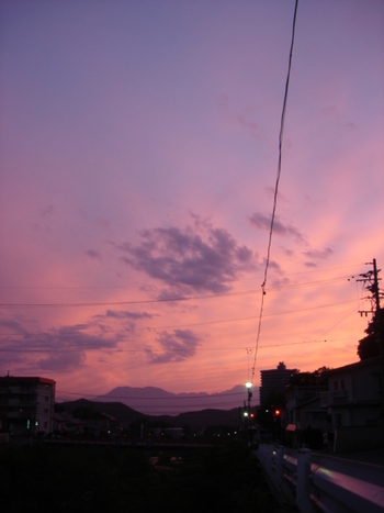 夕焼け空